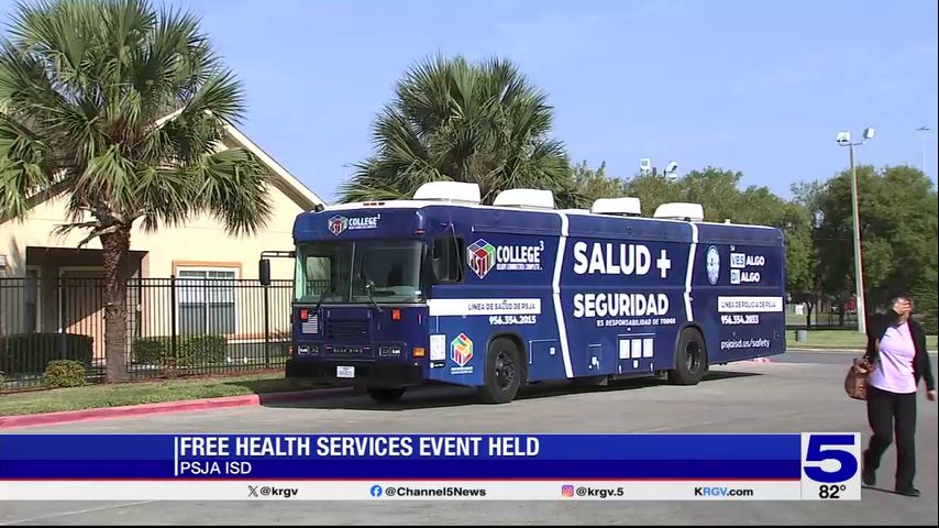 PSJA ISD offers free medical screening through health on wheels event