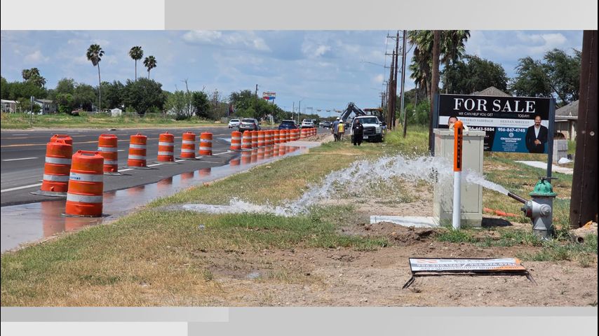 Water service interruption announced in Edinburg