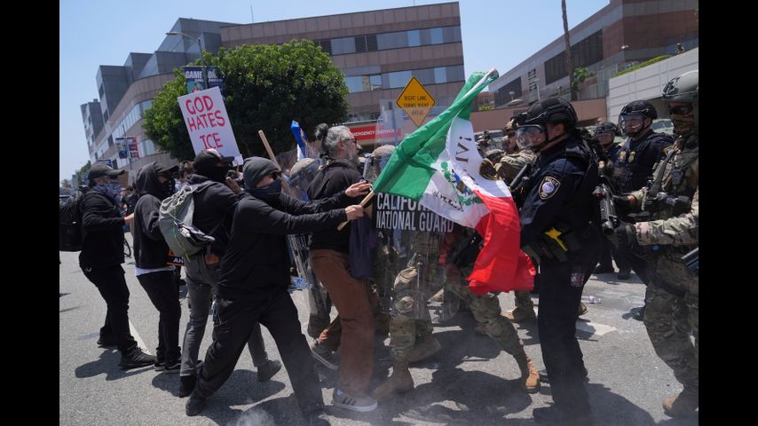 Marines will be deployed to LA to respond to immigration protests
