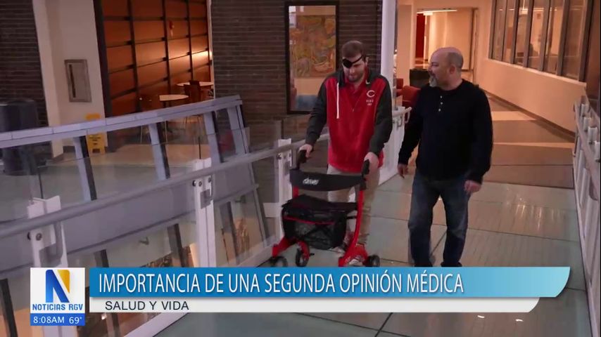 Paciente con tumor cerebral se recupera tras recibir segunda opinión médica