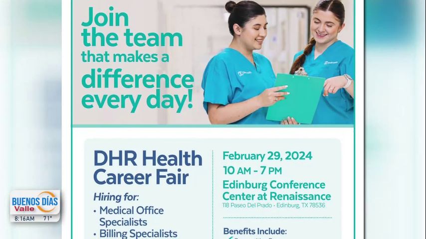 La Entrevista: DHR Health realiza feria de empleo en Edinburg