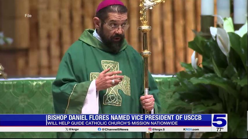 Bishop Daniel Flores named vice president of U.S. Conference of Catholic Bishops