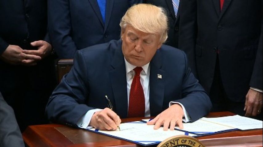 Trump signs 'historic' bill to transform VA