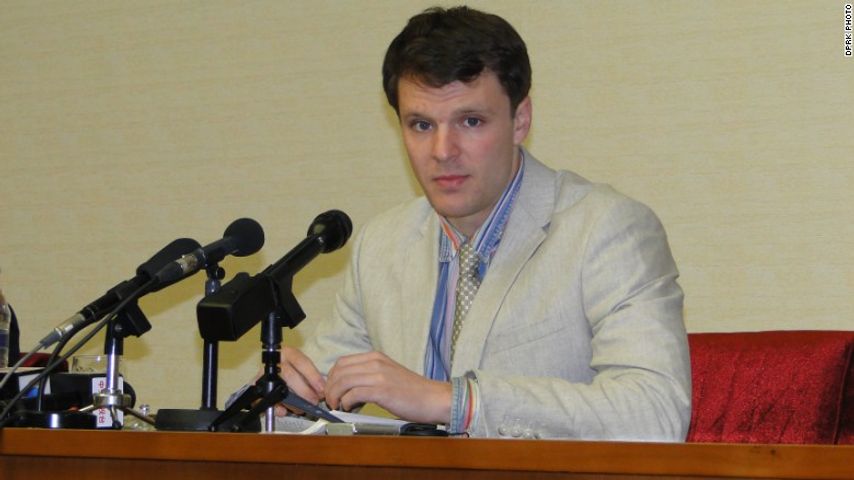 North Korea releases Otto Warmbier on humanitarian grounds
