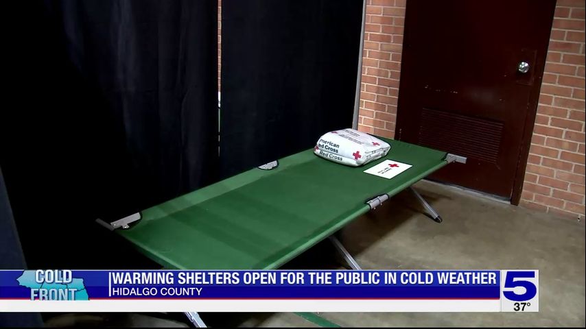 Hidalgo County warming shelters open for the public