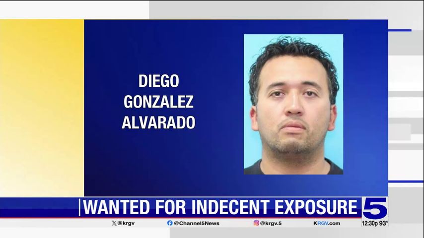 McAllen police search for man accused of indecent exposure