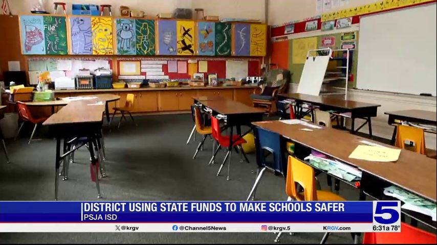 PSJA ISD using state funds to make campuses safer