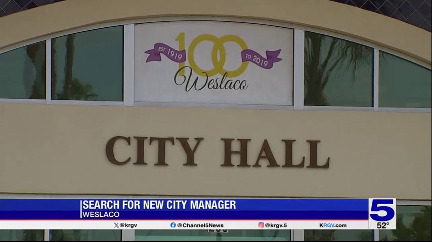 Five finalists in the running for Weslaco city manager