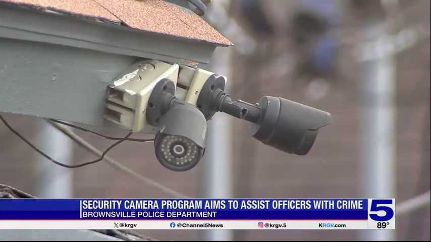 Security camera program aims to assist Brownsville police