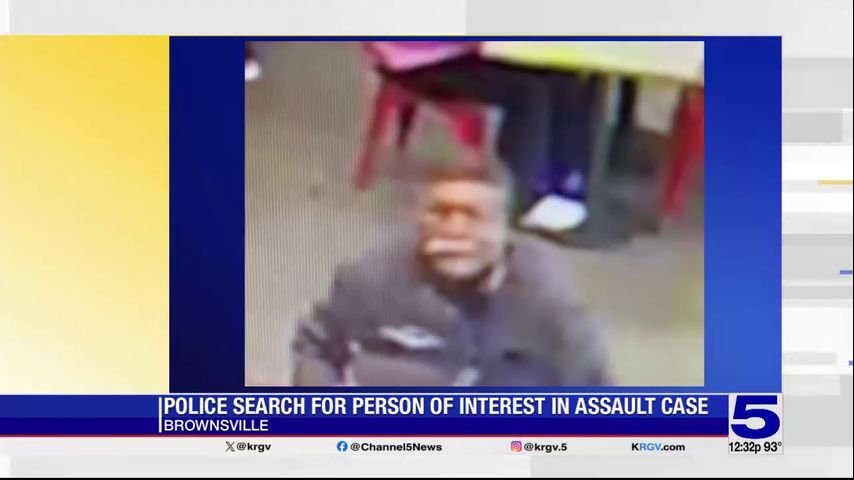 Brownsville police search for person of interest in assault case