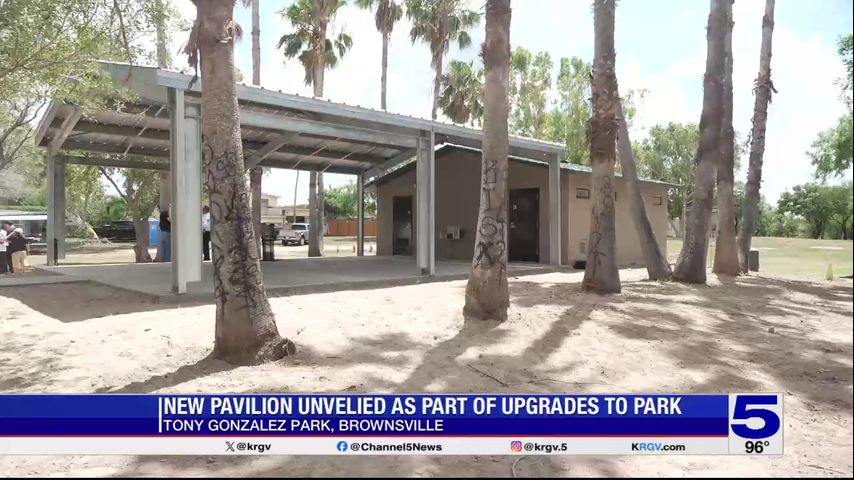New pavilion unveiled as part of upgrades to Brownsville park