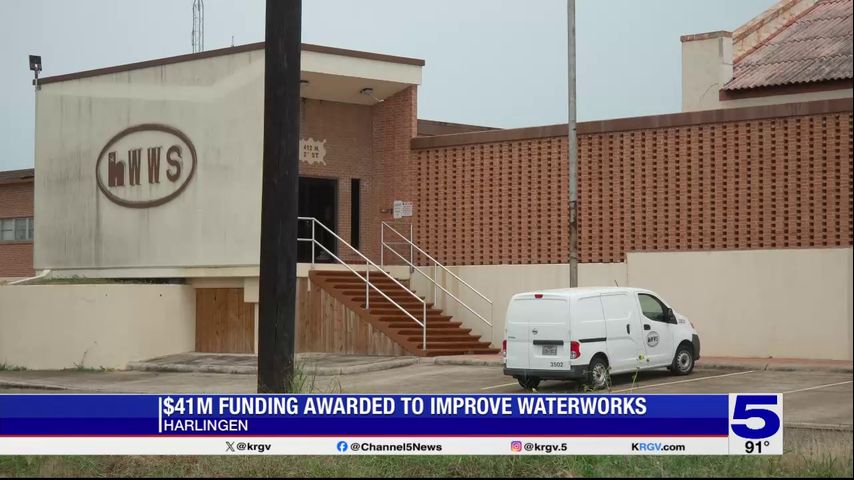 Harlingen receives over $41 million for wastewater improvements