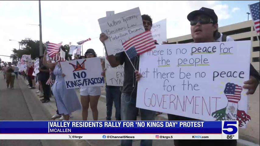 Community gathers to protest ICE raids in the Valley
