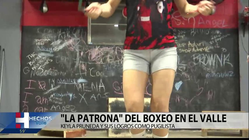 'La Patrona' del boxeo en el Valle habla sobre sus logros como pugilista
