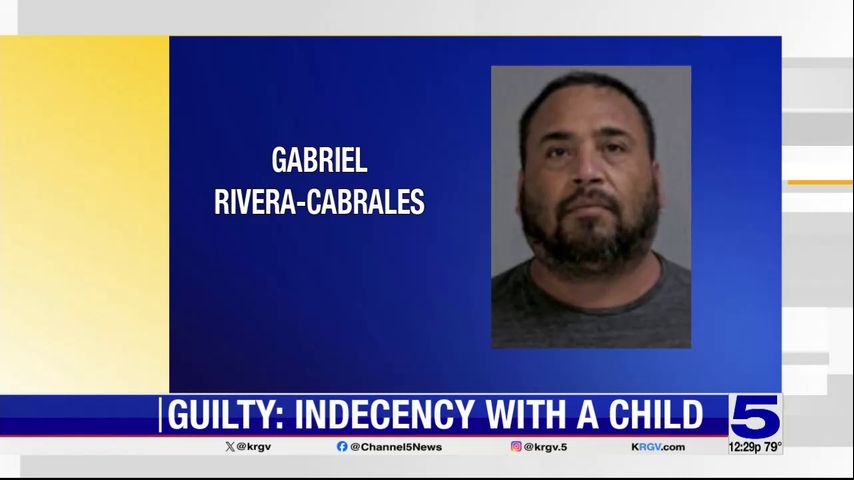 Pharr man sentenced on indecency with a child charge