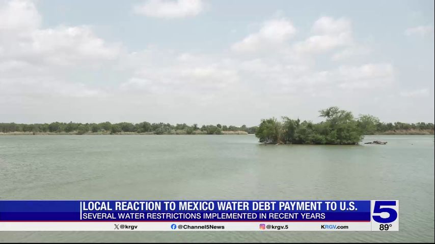 Alamo mayor reacts to water deal with Mexico
