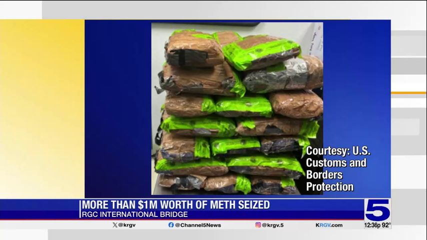 CBP officers seize more than $1.7 million in narcotics at Rio Grande City port of entry