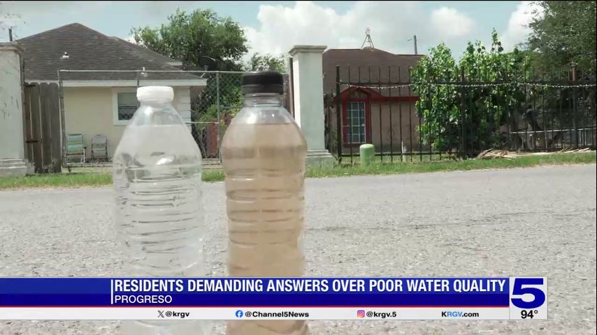 Progreso residents demanding answers over poor water quality