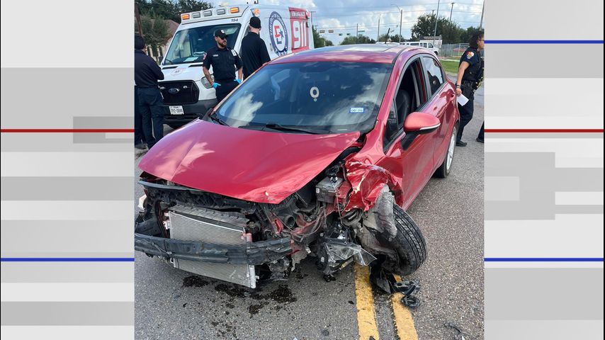 4 people hospitalized following crash near Edinburg school