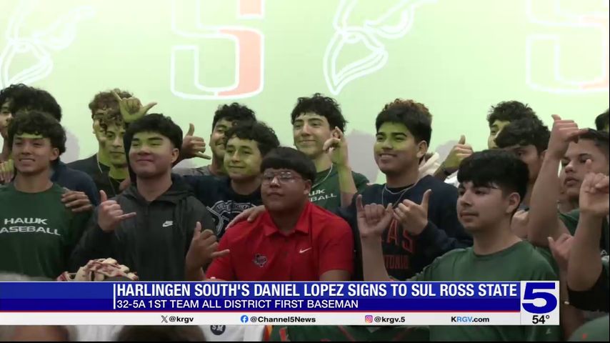 Daniel Lopez signs Letter of Intent with Sol Russ State University