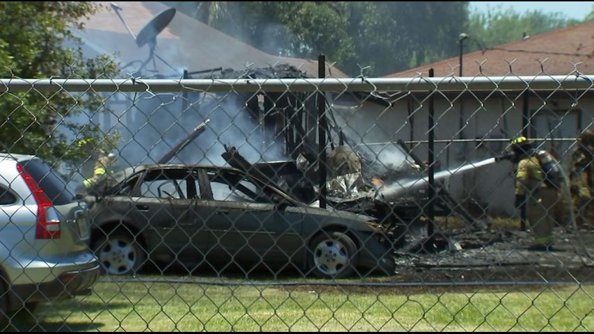 Casa en Weslaco declarada en pérdida total tras incendio