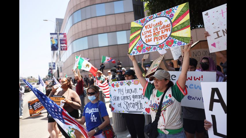 Nationwide protests against immigration raids escalate, leading to arrests and curfews