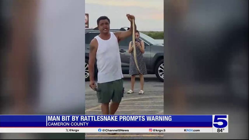 Rattlesnake bite at Cameron County boat ramp prompts warning to the public