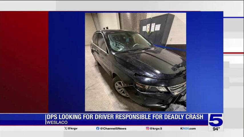 DPS finds suspect vehicle involved in fatal hit-and-run, driver still at-large