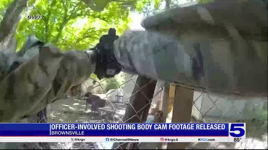 Bodycam footage of Brownsville officer-involved shooting released