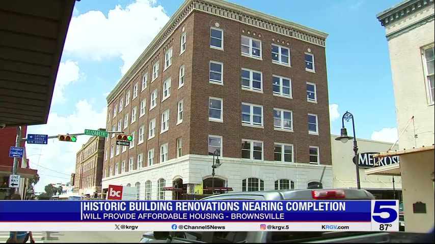 Renovations at Brownsville's historic Samano Building nearly complete