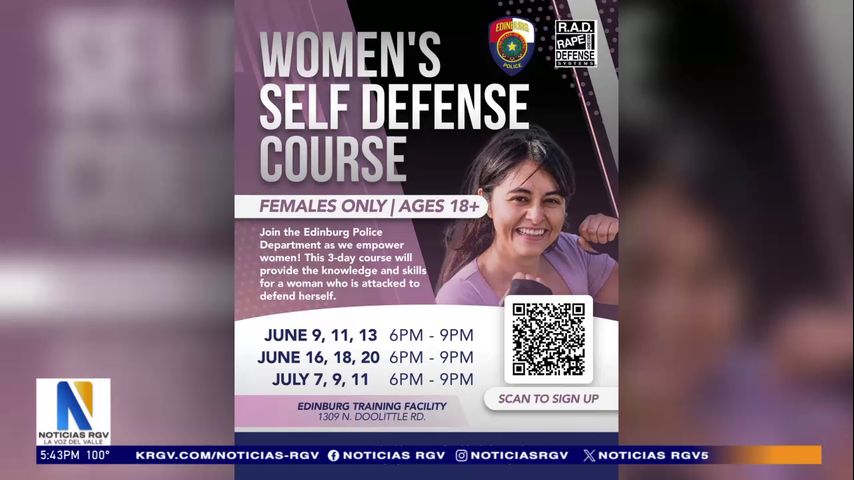 Edinburg Police Department holding women’s self-defense classes