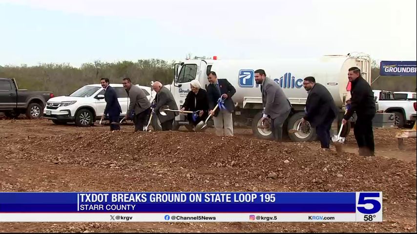 Construction kicks off for State Loop 195 project in Starr County