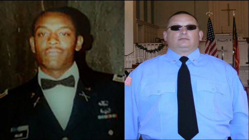 Funeral held for 1 of 2 slain prison guards in Georgia