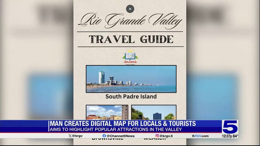Brownsville man highlighting popular Valley attractions with new digital map