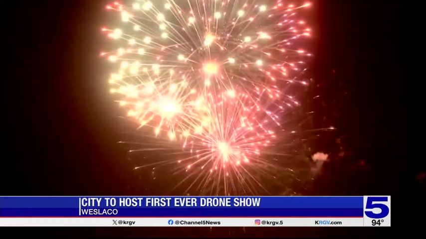 City of Weslaco to host first ever drone show