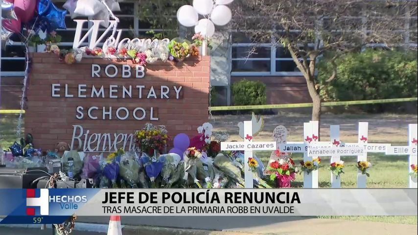 Renuncia Jefe De Polic A Tras Masacre En La Primaria Robb En Uvalde Texas