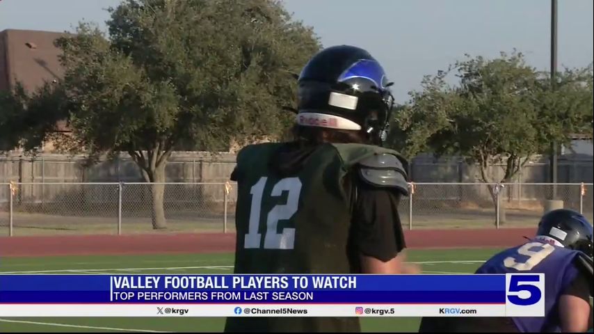 HS Football Preview Show: Valley football players to watch this season