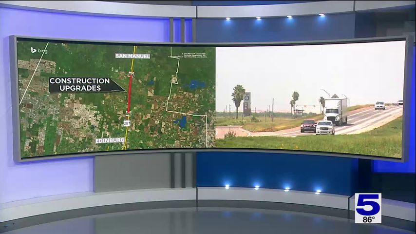 Project for $164 million in upgrades begins on U.S. 281 in Edinburg