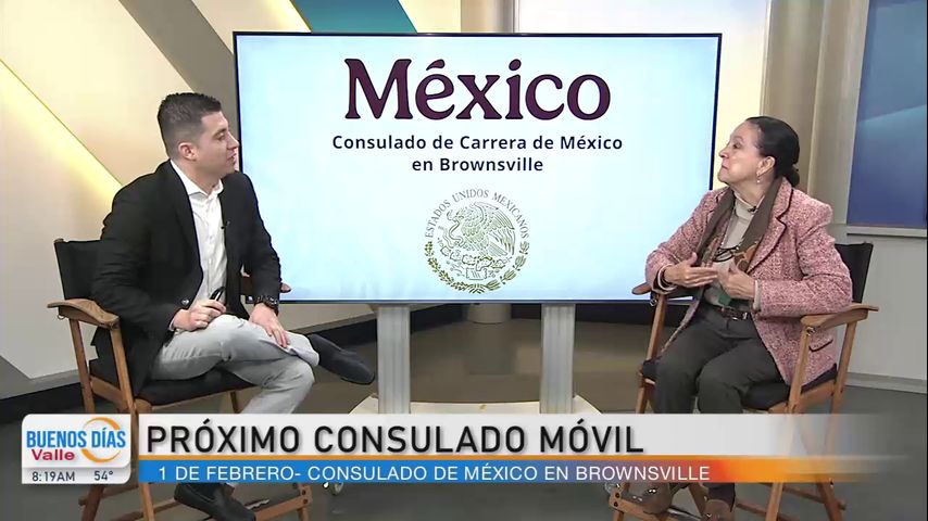 Próxima fecha del consulado móvil en Brownsville