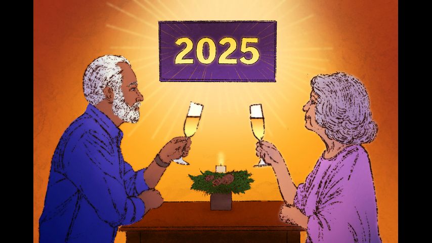 Will New Year's Eve be loud or quiet? What are the top 2025 resolutions? AP-NORC poll has answers