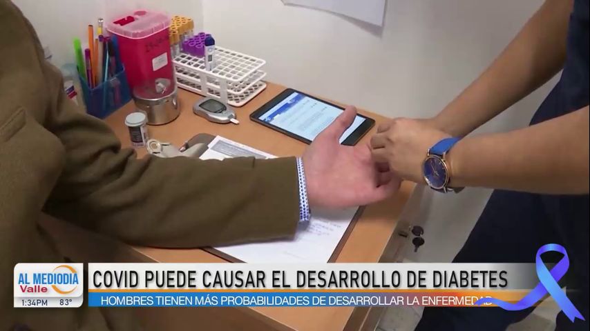 Corazón del Valle: Diabetes es más probable en aquellos que padecieron de covid