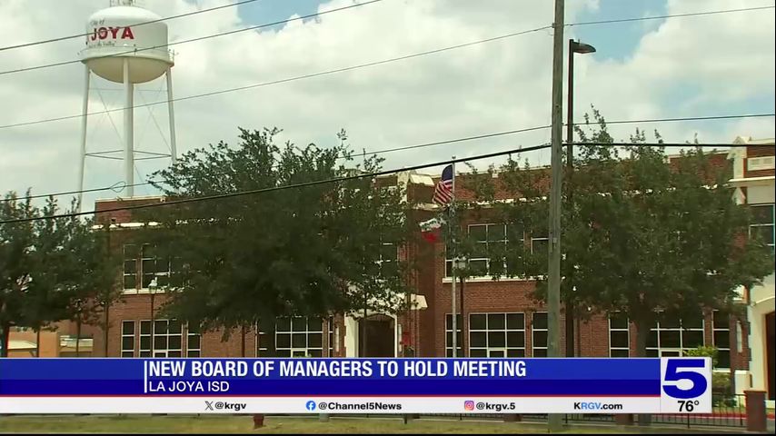 La Joya ISD holding first board meeting under new board of managers