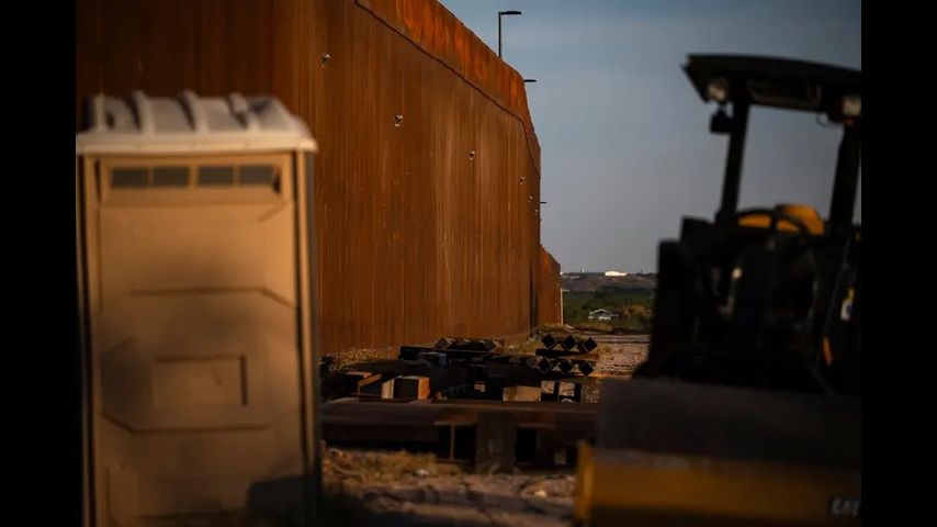 Why were border wall materials put up for auction? Here's what you should know.