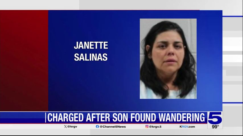 Harlingen mother issued $300,000 bond after child found wandering streets