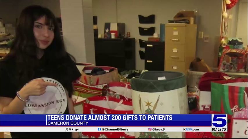 Brownsville teens donate almost 200 gifts to mental health patients