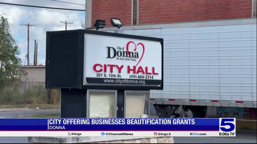 City of Donna offering businesses beautification grants