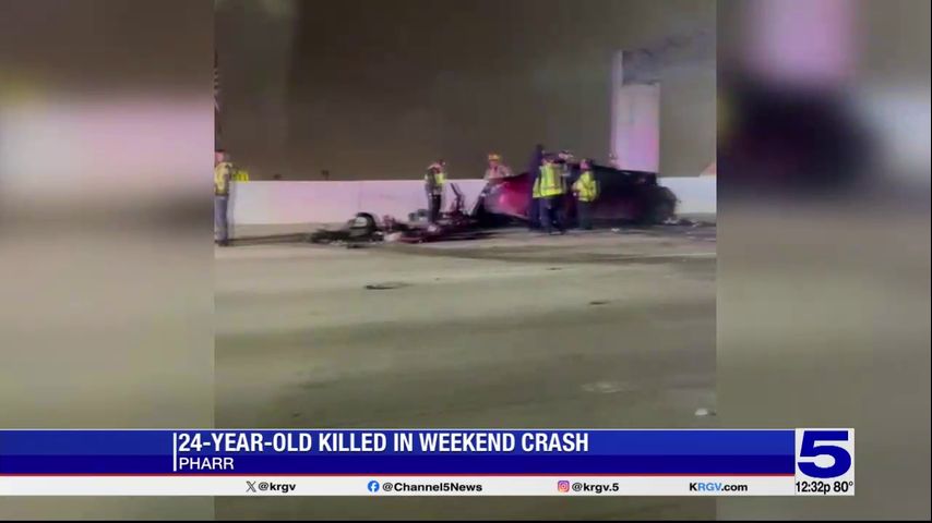 Victim in deadly wrong-way expressway crash in Pharr identified