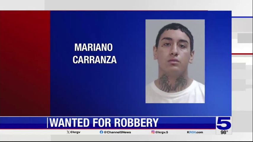 McAllen police search for second suspect wanted in aggravated robbery investigation