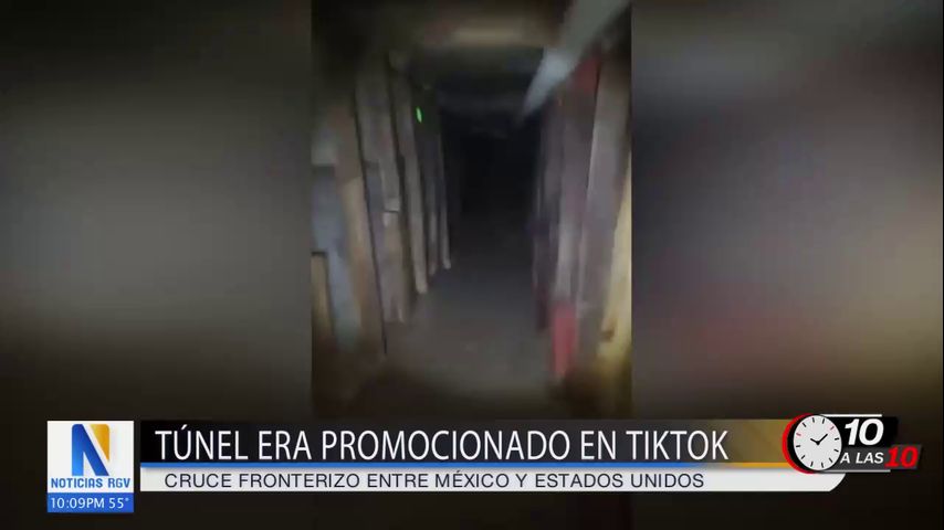 Descubren túnel clandestino entre ciudad Juárez y El Paso promocionado en redes sociales