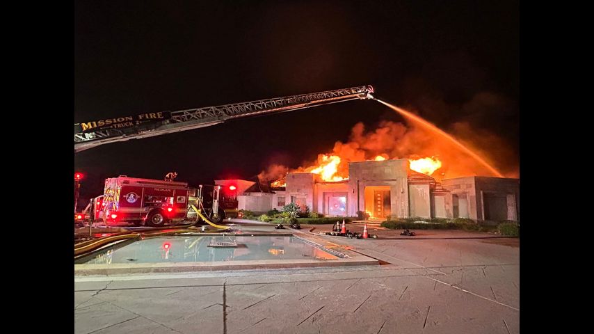 Mission home deemed a total loss following fire